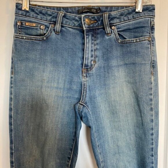 prAna Sienna Stretch Denim True Blue Skinny Jeans Size 4/27 - Picture 5 of 10